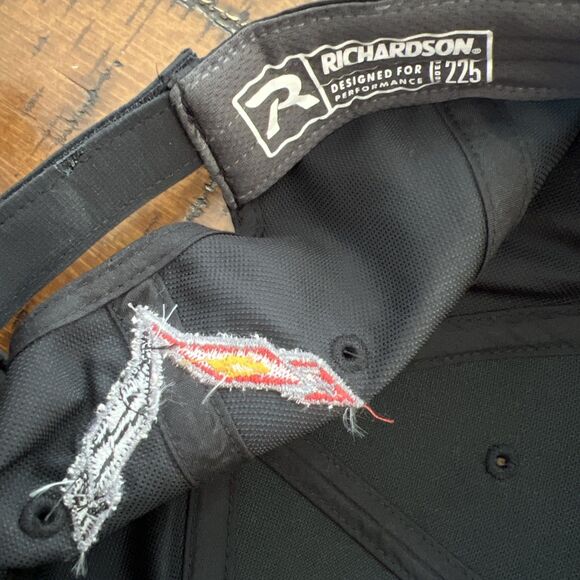 New! Corvette Grand Sport Black Hat Promo GM Sport Hat Cap Official Richardson - Picture 5 of 6